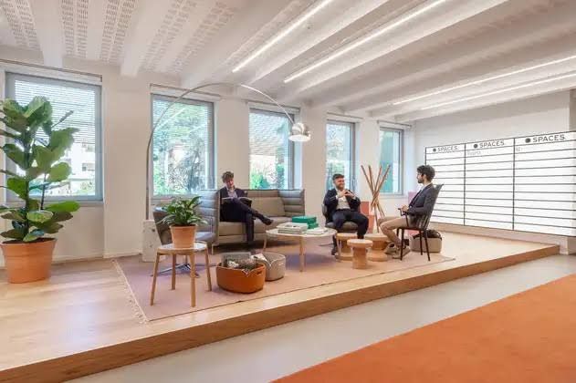 Area lounge di Spaces EUR